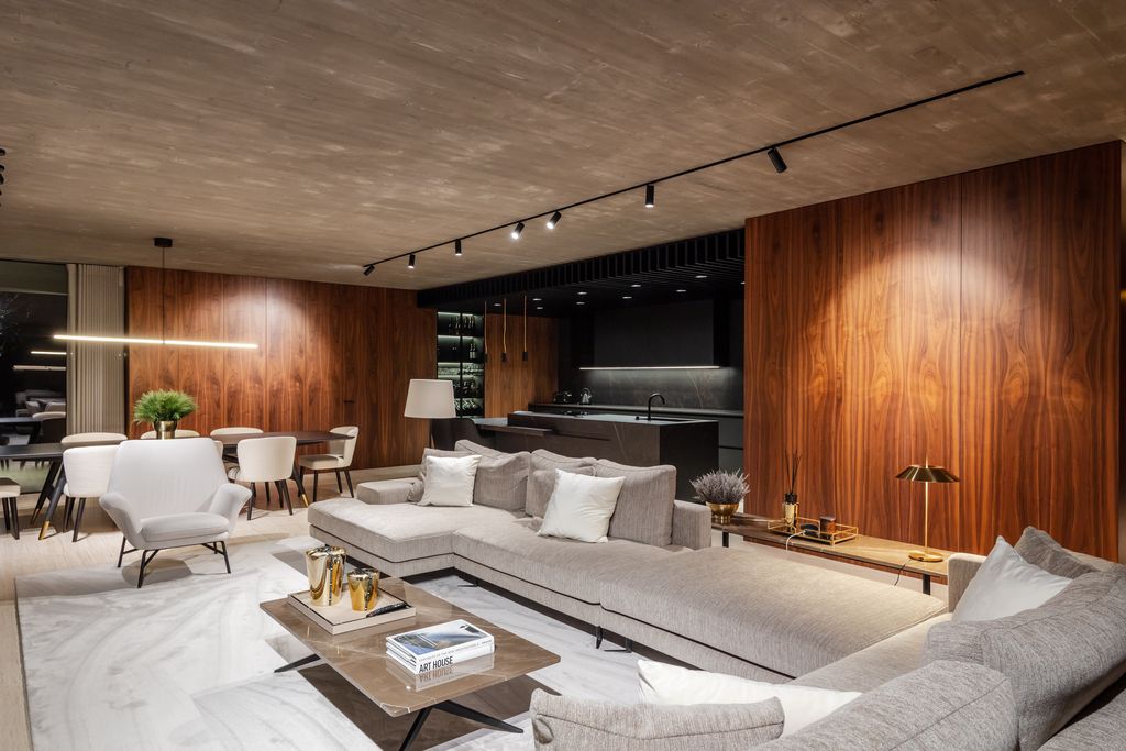 Cork Trees House by Trama Arquitetos a Raw concrete floats over Horizon 22