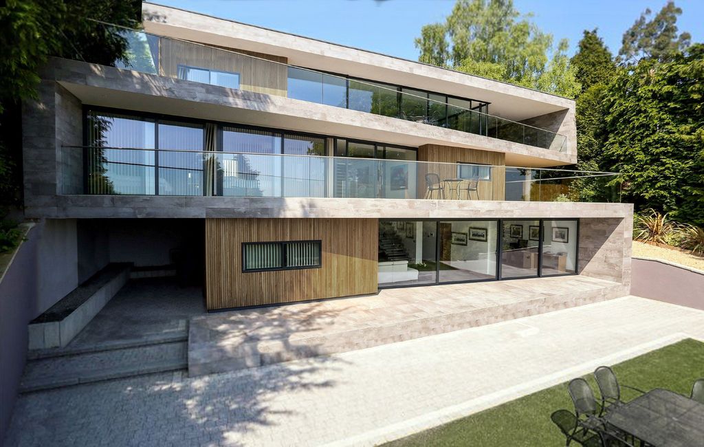 Folding House for Retiree with Stunning River Views by AR Design Studio 8