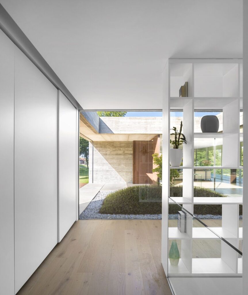 Long textured Sambade House in Portugal Countryside by Spaceworkers 21