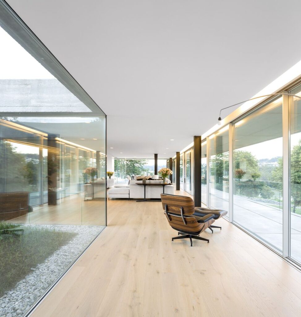 Long textured Sambade House in Portugal Countryside by Spaceworkers 23