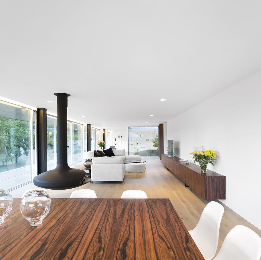 Long textured Sambade House in Portugal Countryside by Spaceworkers