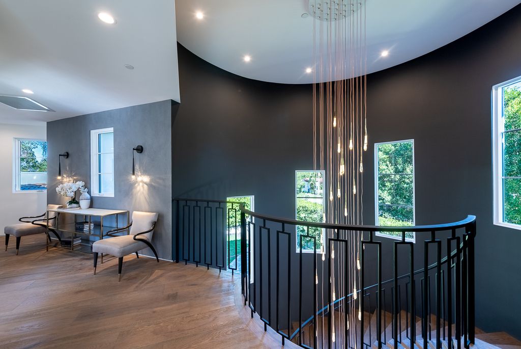 This Marvelous Spanish Contemporary Home in California designed and built by the legendary Arzuman Brothers. This incredible constructed craftsman built-in 2019 consists of 5 bedrooms and 7 bathrooms