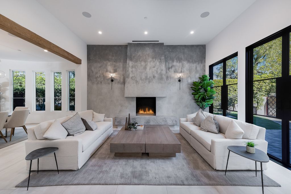 This Marvelous Spanish Contemporary Home in California designed and built by the legendary Arzuman Brothers. This incredible constructed craftsman built-in 2019 consists of 5 bedrooms and 7 bathrooms