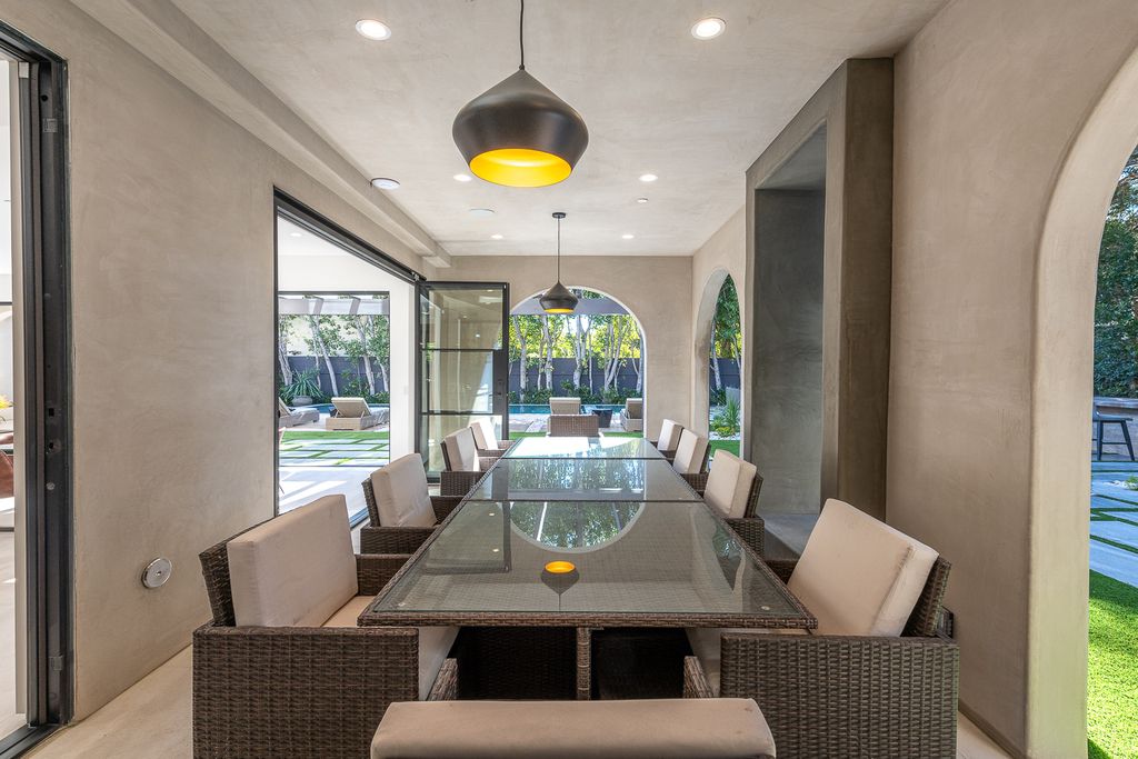 This Marvelous Spanish Contemporary Home in California designed and built by the legendary Arzuman Brothers. This incredible constructed craftsman built-in 2019 consists of 5 bedrooms and 7 bathrooms