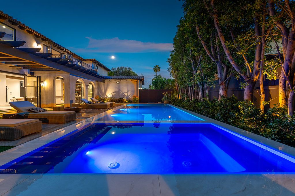 This Marvelous Spanish Contemporary Home in California designed and built by the legendary Arzuman Brothers. This incredible constructed craftsman built-in 2019 consists of 5 bedrooms and 7 bathrooms