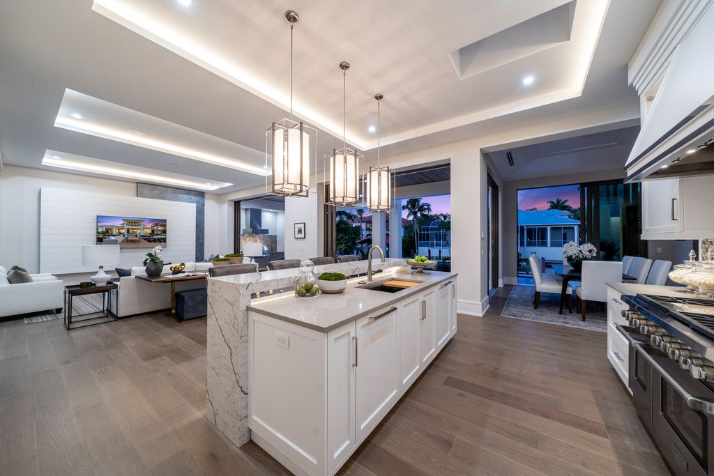 This Mind-Blowing Waterfront Naples Estate was executed by prestigious Gulfstream Homes. This villa redefines understated luxury, in a way that is unparalleled in the marketplace today