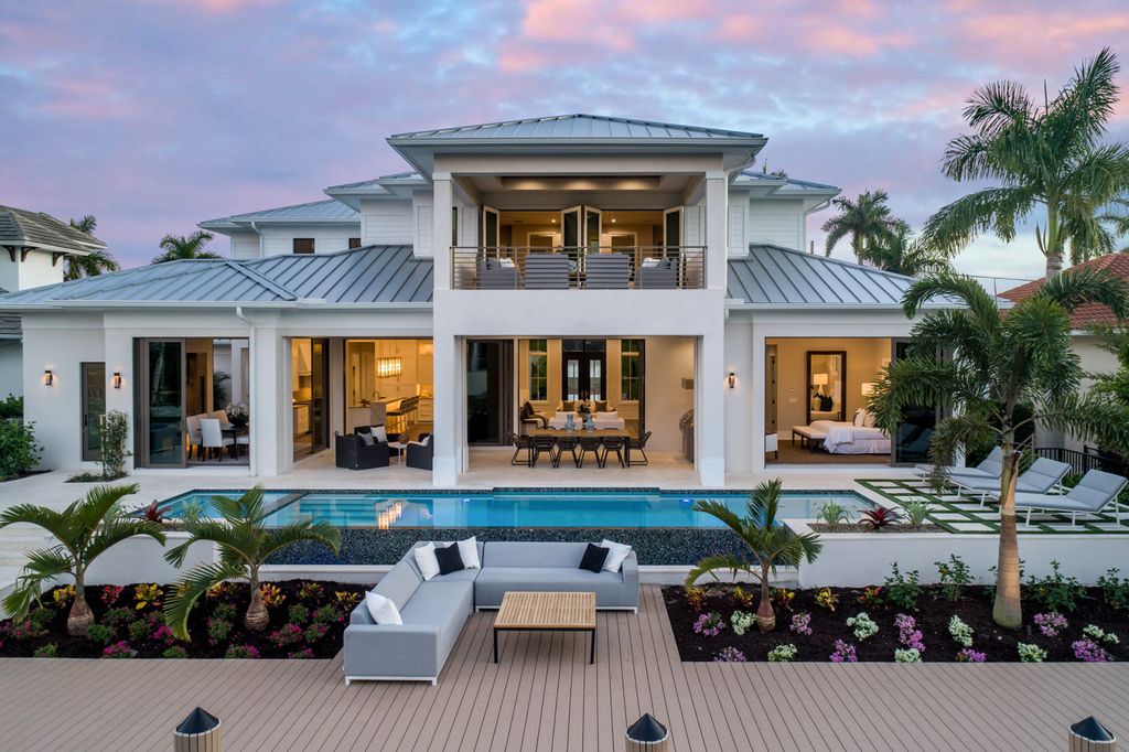 This Mind-Blowing Waterfront Naples Estate was executed by prestigious Gulfstream Homes. This villa redefines understated luxury, in a way that is unparalleled in the marketplace today
