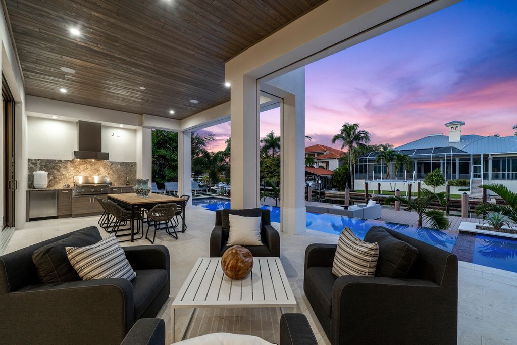 This Mind-Blowing Waterfront Naples Estate was executed by prestigious Gulfstream Homes. This villa redefines understated luxury, in a way that is unparalleled in the marketplace today
