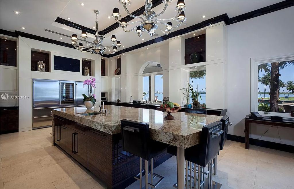 The Florida Mansion is a palatial estate is designed like no other with Absolutely unparalleled in finishes, appointments now available for sale. This home located at 182 Bal Bay Dr, Bal Harbour, Florida; offering 8 bedrooms and 11 bathrooms with over 12,000 square feet of living spaces.