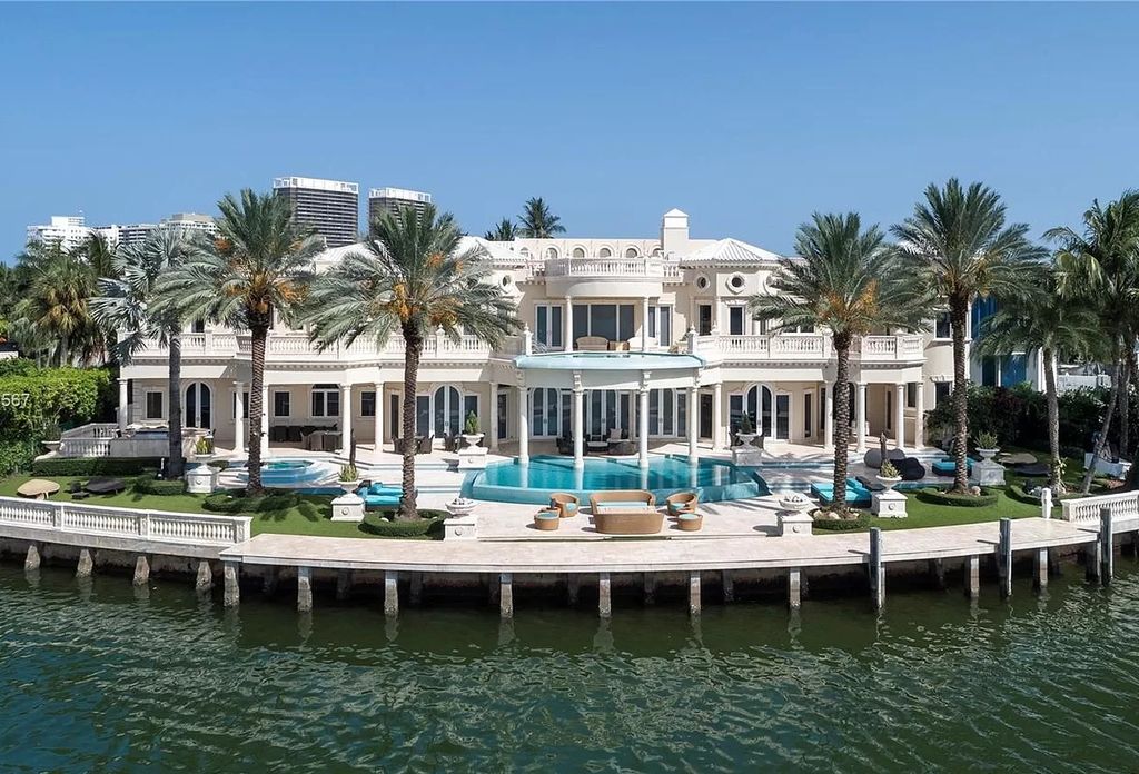 The Florida Mansion is a palatial estate is designed like no other with Absolutely unparalleled in finishes, appointments now available for sale. This home located at 182 Bal Bay Dr, Bal Harbour, Florida; offering 8 bedrooms and 11 bathrooms with over 12,000 square feet of living spaces.