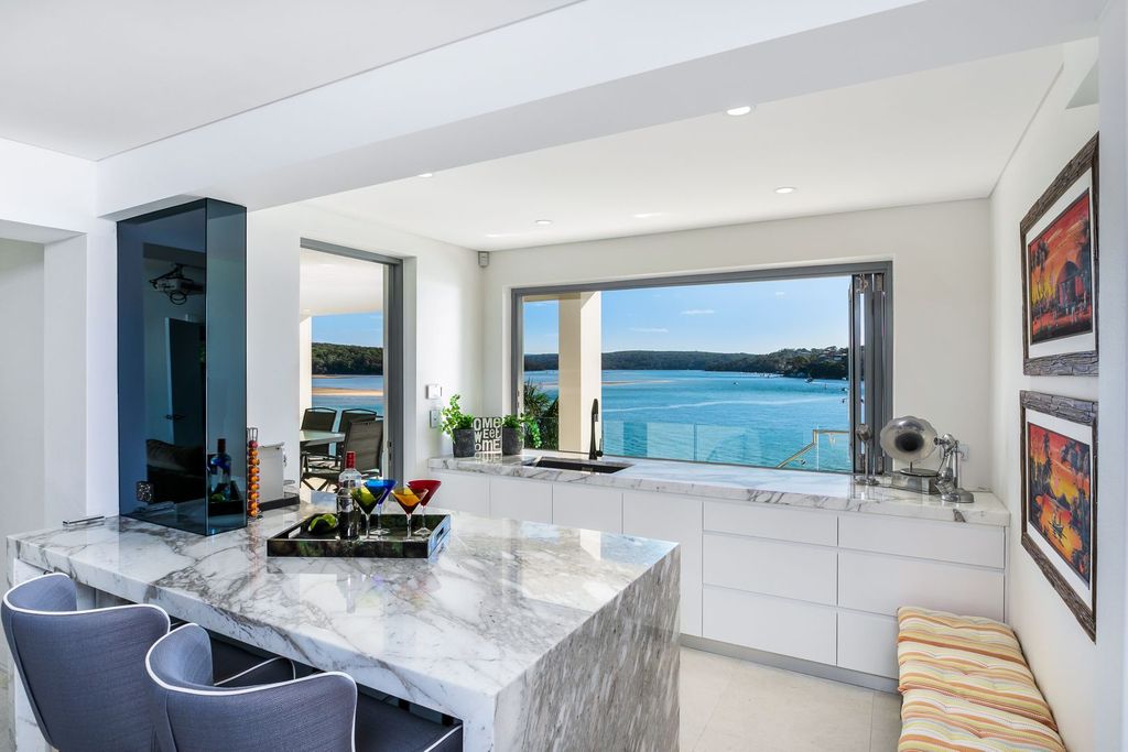  Pinnacle waterfront villa with three sublime levels at New South Wales for auction