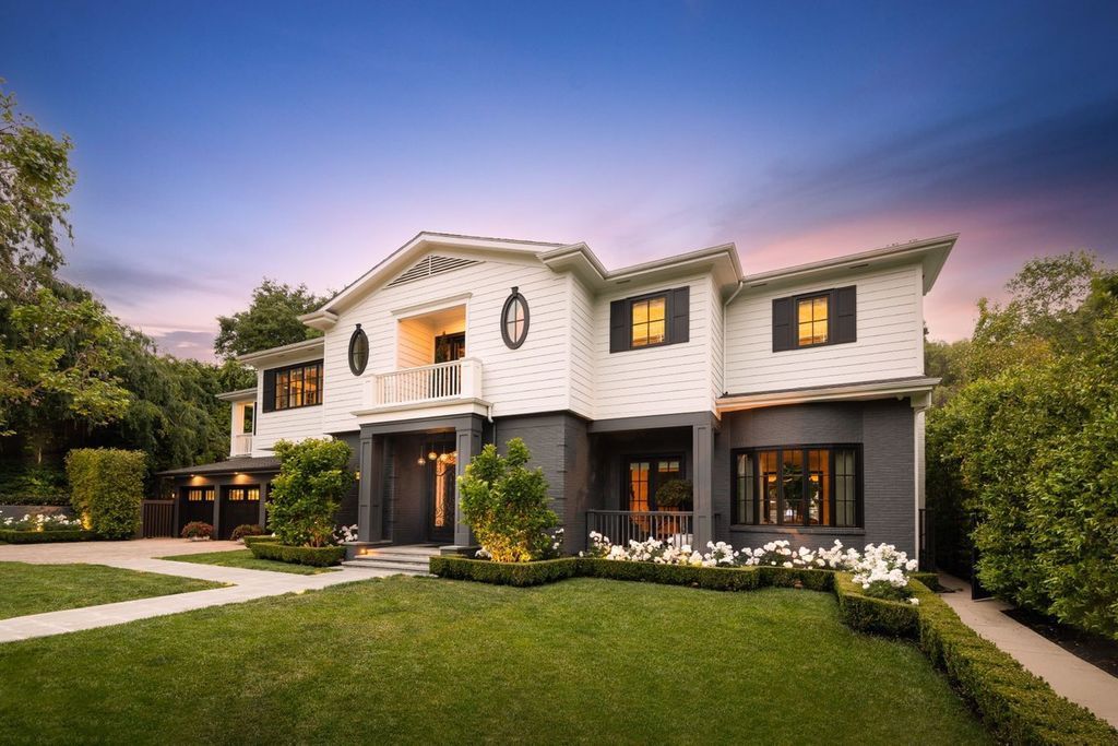 The Encino Home is a sophisticated property in the prestigious Royal Oaks community with a palatial layout provides comfortable space now available for sale. This home located at 16133 High Valley Pl, Encino, California; offering 7 bedrooms and 10 bathrooms with over 8,500 square feet of living spaces.
