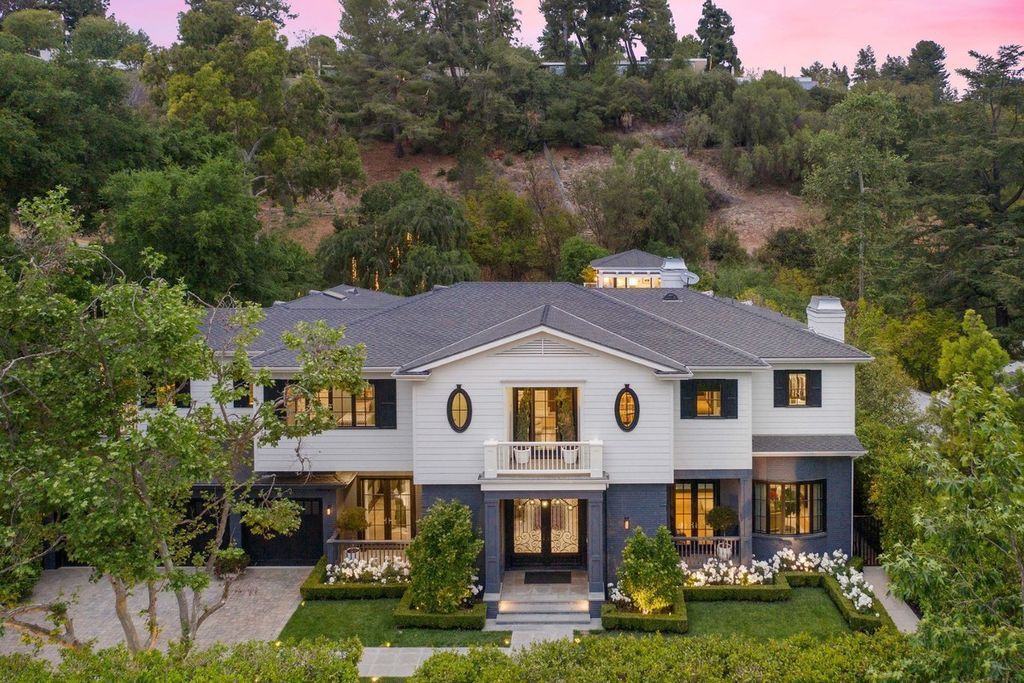 The Encino Home is a sophisticated property in the prestigious Royal Oaks community with a palatial layout provides comfortable space now available for sale. This home located at 16133 High Valley Pl, Encino, California; offering 7 bedrooms and 10 bathrooms with over 8,500 square feet of living spaces.