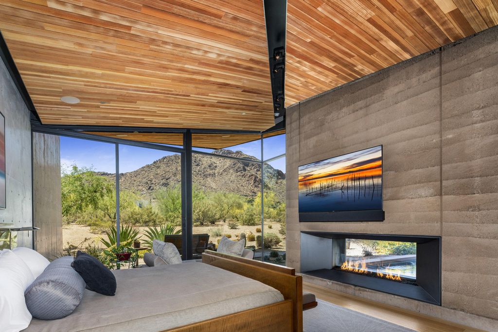 The Alluring Home in Arizona is a triumph in contemporary residential architecture that truly reflects the spirit of its natural surroundings now available for sale. This home located at 6121 N Nauni Valley Dr, Paradise Valley, Arizona