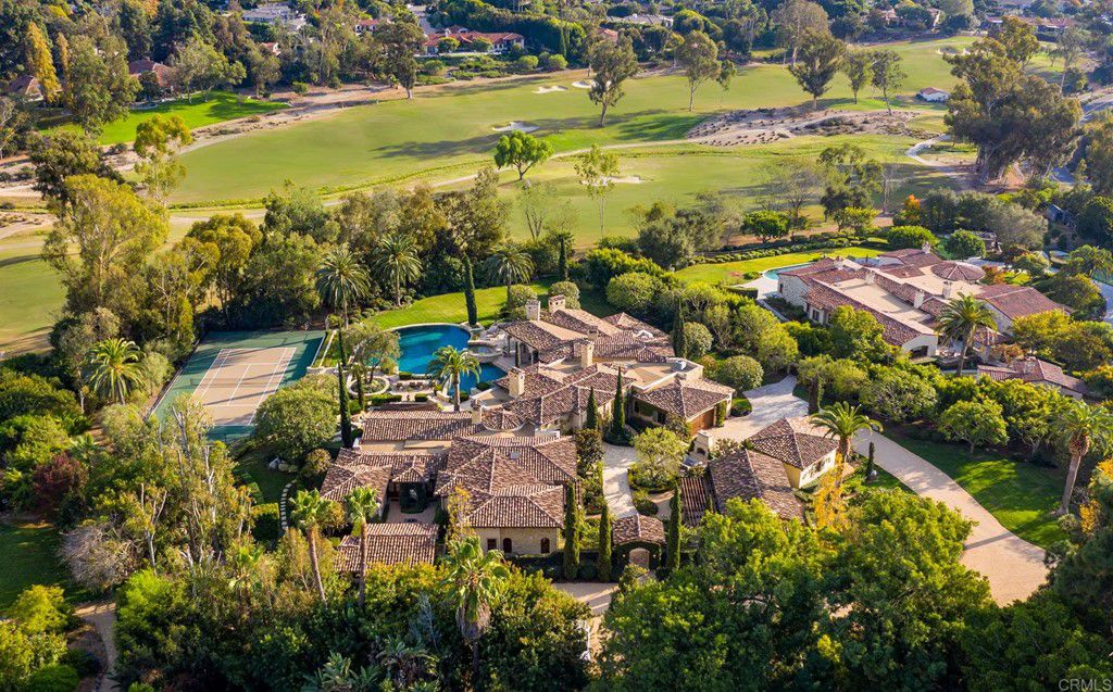 The House in Rancho Santa Fe is a luxurious estates offers seamless Indoor/Outdoor living from every vantage point now available for sale. This home located at 17285 Avenida De Acacias, Rancho Santa Fe, California