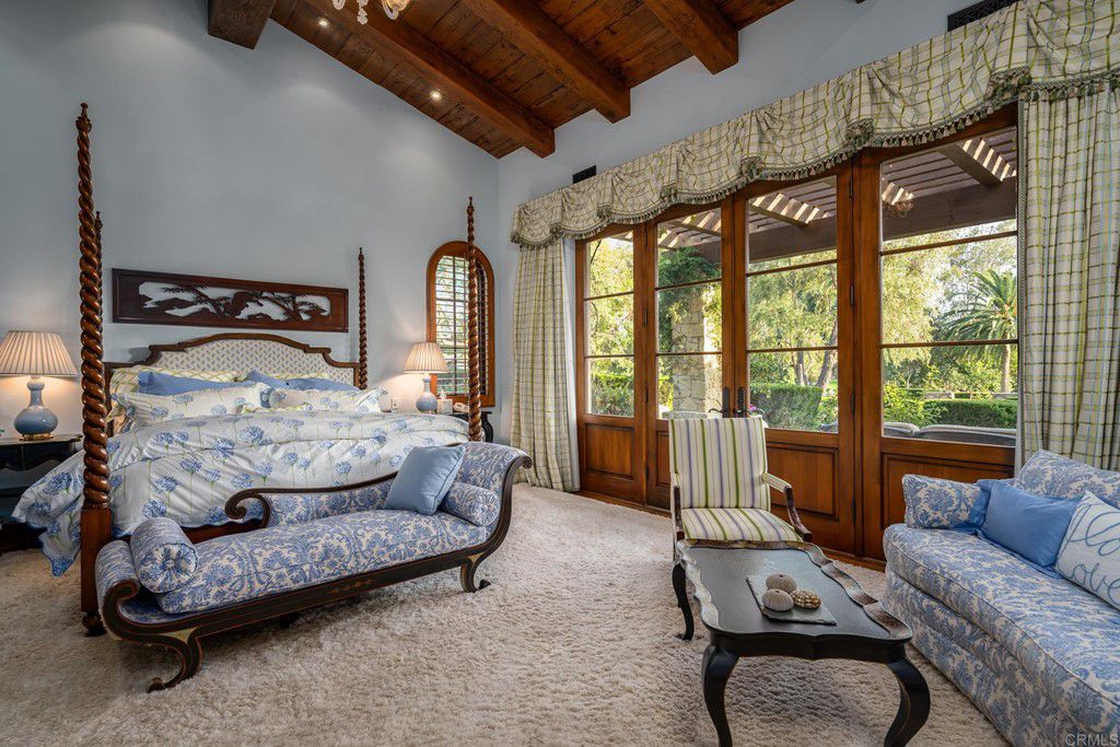The House in Rancho Santa Fe is a luxurious estates offers seamless Indoor/Outdoor living from every vantage point now available for sale. This home located at 17285 Avenida De Acacias, Rancho Santa Fe, California