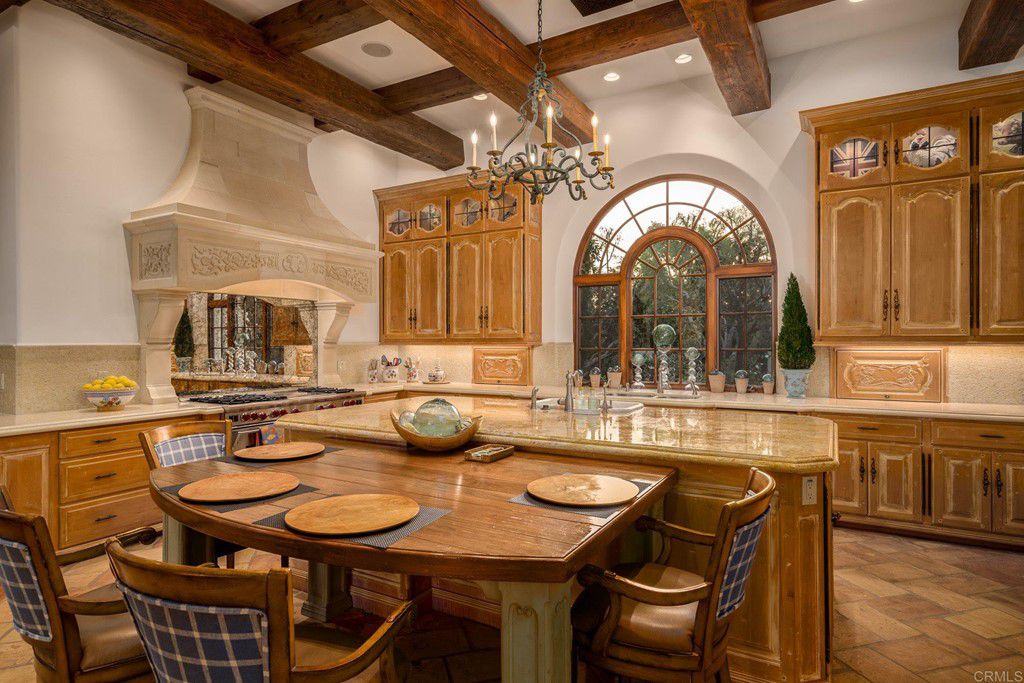The House in Rancho Santa Fe is a luxurious estates offers seamless Indoor/Outdoor living from every vantage point now available for sale. This home located at 17285 Avenida De Acacias, Rancho Santa Fe, California