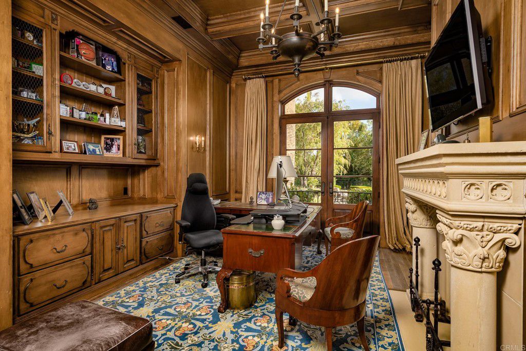 The House in Rancho Santa Fe is a luxurious estates offers seamless Indoor/Outdoor living from every vantage point now available for sale. This home located at 17285 Avenida De Acacias, Rancho Santa Fe, California