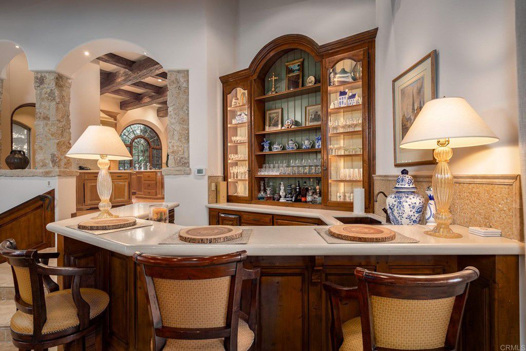 The House in Rancho Santa Fe is a luxurious estates offers seamless Indoor/Outdoor living from every vantage point now available for sale. This home located at 17285 Avenida De Acacias, Rancho Santa Fe, California