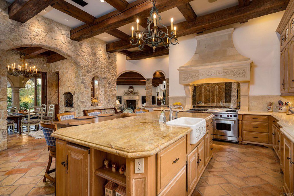 The House in Rancho Santa Fe is a luxurious estates offers seamless Indoor/Outdoor living from every vantage point now available for sale. This home located at 17285 Avenida De Acacias, Rancho Santa Fe, California