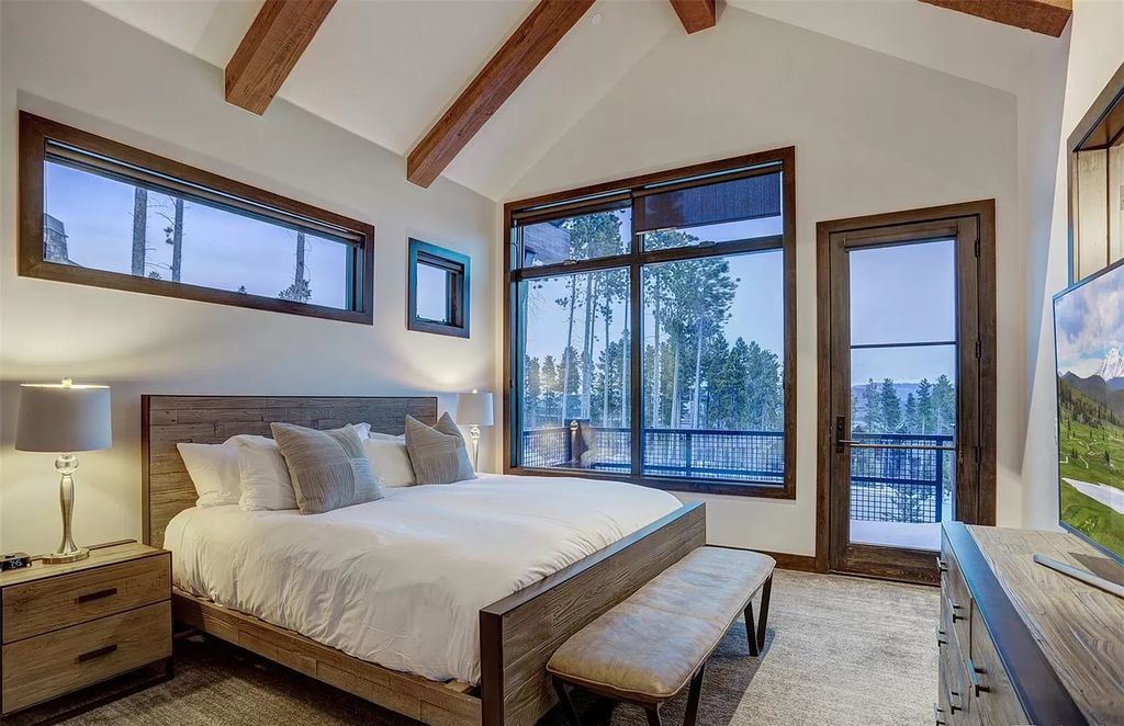 The Colorado Mountain Home is a true custom ski home with total privacy and heated back patio made for entertaining now available for sale. This home located at 460 Timber Trail Rd, Breckenridge, Colorado