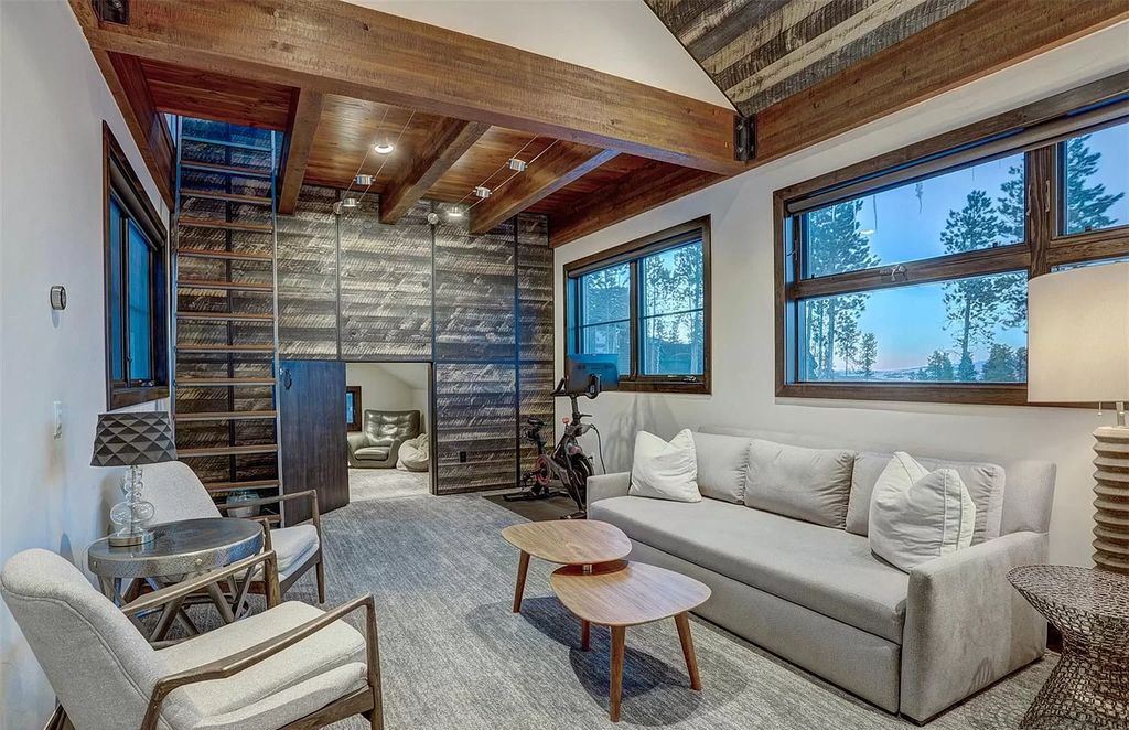 The Colorado Mountain Home is a true custom ski home with total privacy and heated back patio made for entertaining now available for sale. This home located at 460 Timber Trail Rd, Breckenridge, Colorado