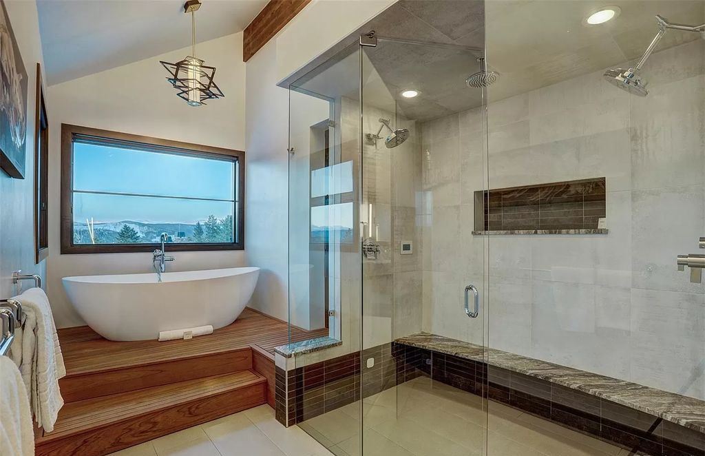 This 18500000 Colorado Mountain Home with Total Privacy for Entertaining 21