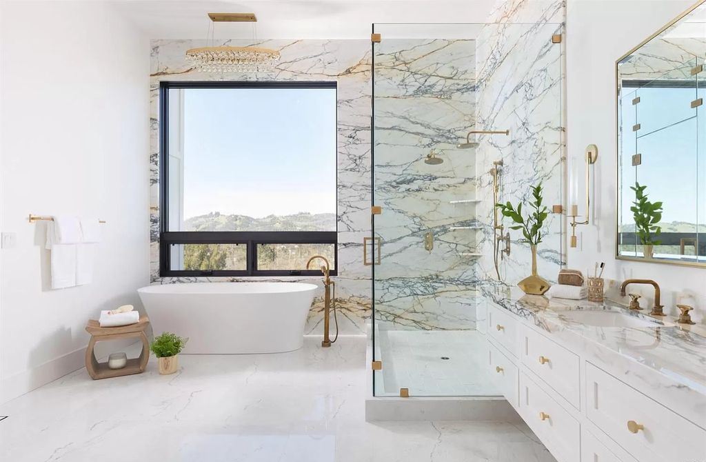 The Santa Rosa Home is a remarkable property offers exceptional craftsmanship, tasteful style and casual elegance now available for sale. This home located at 3952 Skyfarm Dr, Santa Rosa, California