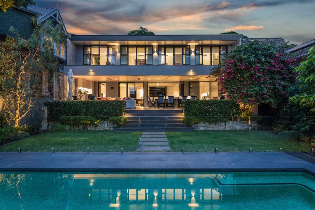 Two level Mosman home in New South Wales with striking view for Sale
