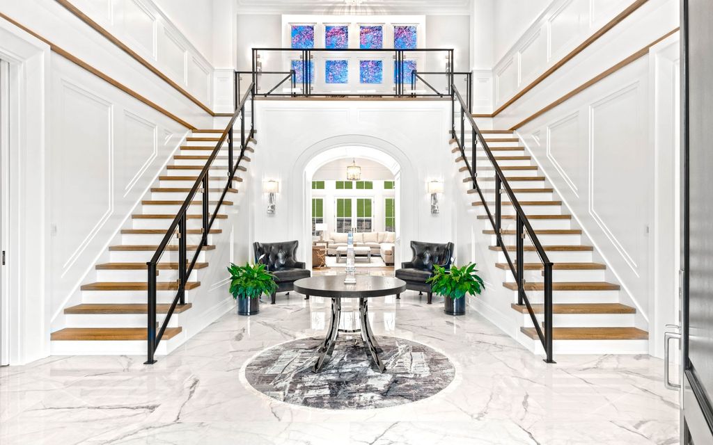 The Greenwich Mansion is a a premier new custom construction property, outfitted with symmetrical elegance and exquisite finishes now available for sale. This home located at 543 Stanwich Rd, Greenwich, Connecticut