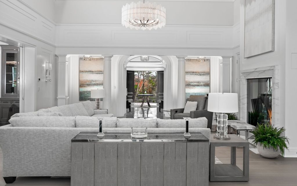 The Greenwich Mansion is a a premier new custom construction property, outfitted with symmetrical elegance and exquisite finishes now available for sale. This home located at 543 Stanwich Rd, Greenwich, Connecticut