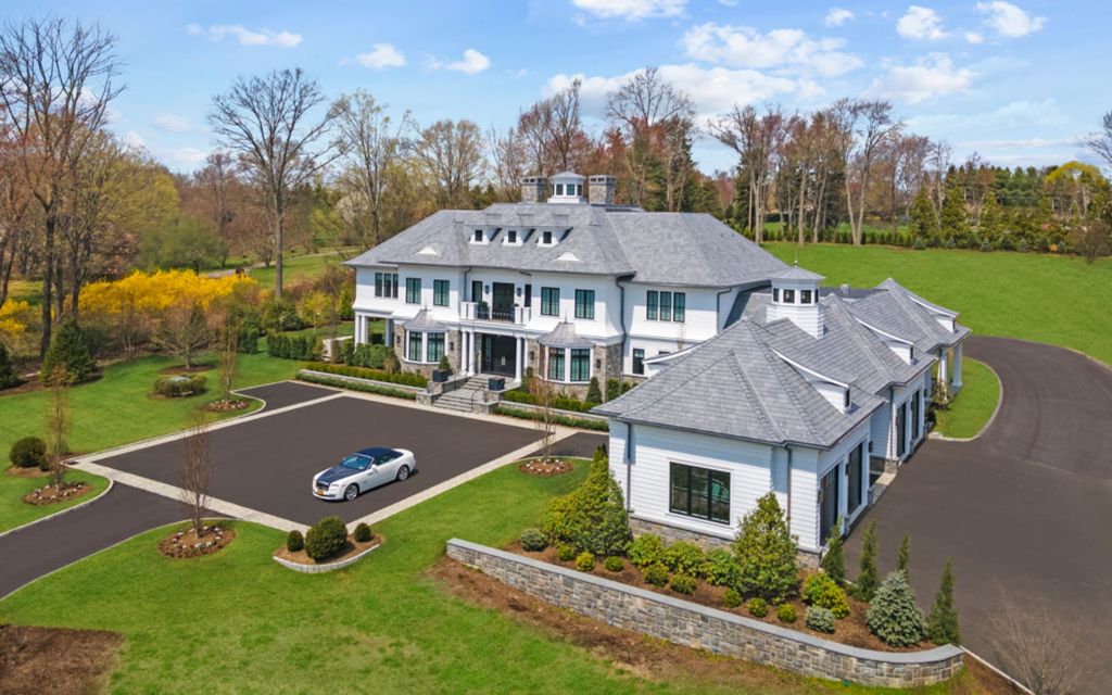 The Greenwich Mansion is a a premier new custom construction property, outfitted with symmetrical elegance and exquisite finishes now available for sale. This home located at 543 Stanwich Rd, Greenwich, Connecticut