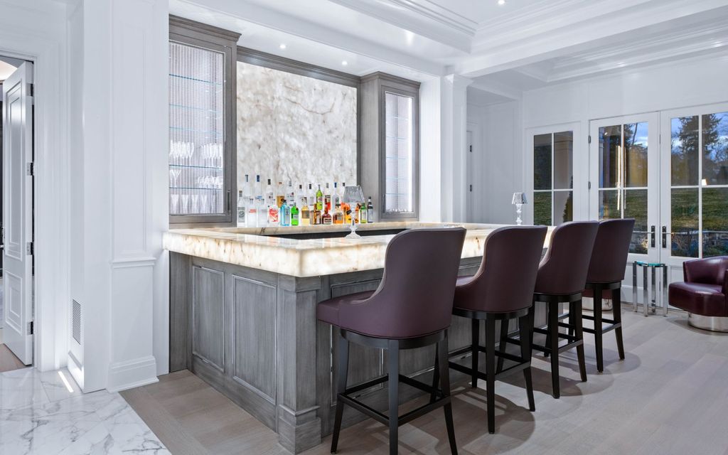 The Greenwich Mansion is a a premier new custom construction property, outfitted with symmetrical elegance and exquisite finishes now available for sale. This home located at 543 Stanwich Rd, Greenwich, Connecticut