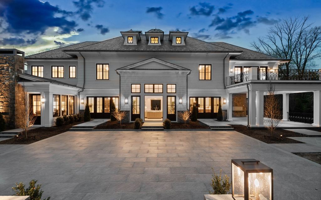 The Greenwich Mansion is a a premier new custom construction property, outfitted with symmetrical elegance and exquisite finishes now available for sale. This home located at 543 Stanwich Rd, Greenwich, Connecticut