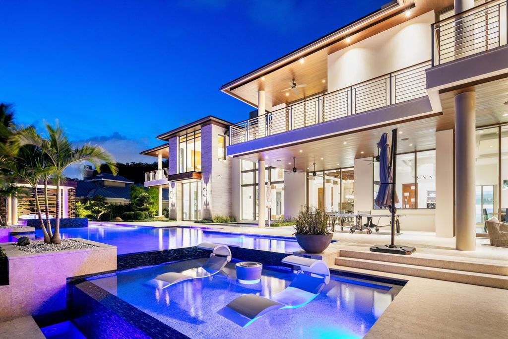 The Fort Lauderdale Home is a stunning estate nestled in the exclusive Bay Colony community perfect for entertaining now available for sale. This home located at 20 Compass Is, Fort Lauderdale, Florida