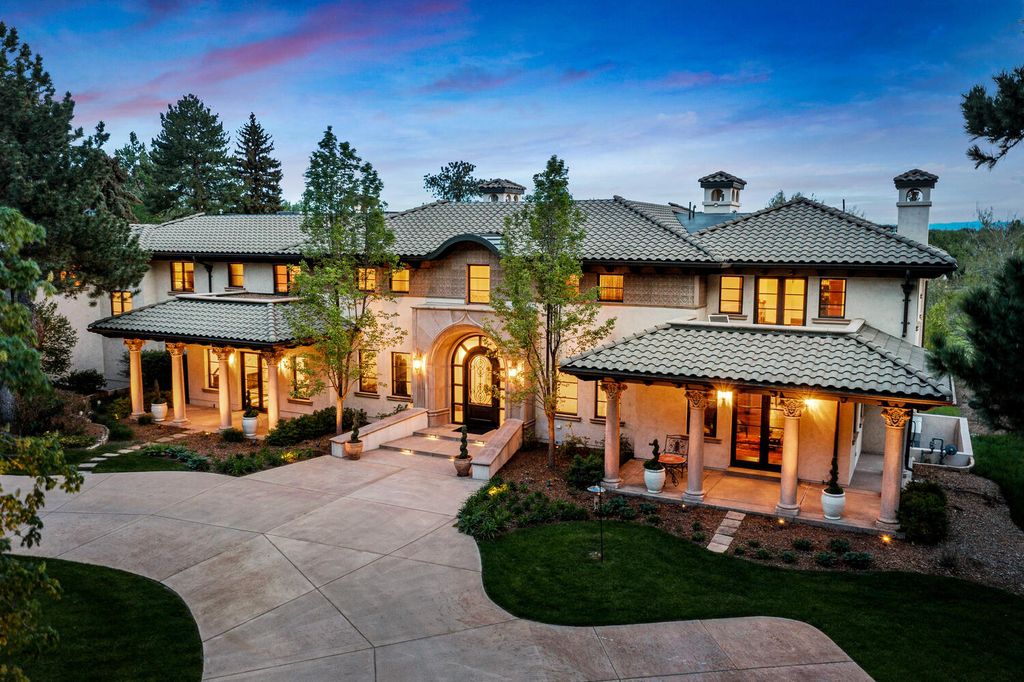  A $9,975,000 traditional Italian villa in Colorado designed by Carlos Alvarez