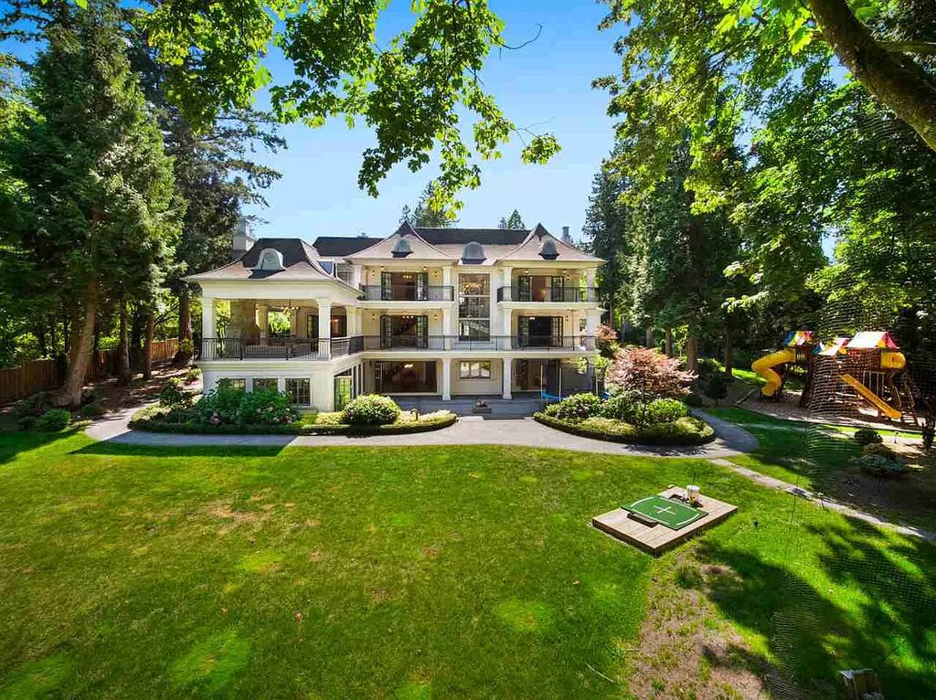 The Splendor French Style Estate in Surrey is one of the best homes on South Surrey's best street now available for sale. This home located at 13839 27th Ave, Surrey, BC V4P 1T2, Canada