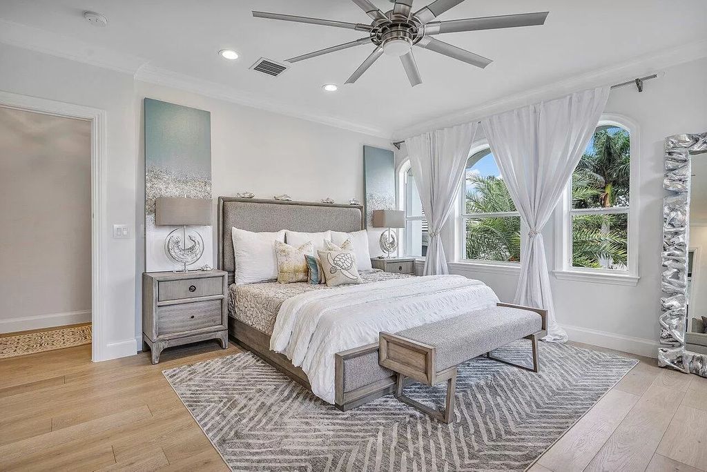 The Waterfront Home in North Palm Beach is a luxurious estate situated in gated Captains Key Community great for entertaining  now available for sale. This home located at 12014 Captains Lndg, North Palm Beach, Florida