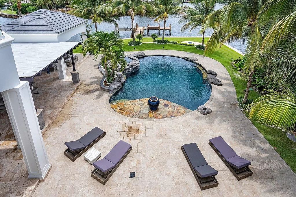 The Waterfront Home in North Palm Beach is a luxurious estate situated in gated Captains Key Community great for entertaining  now available for sale. This home located at 12014 Captains Lndg, North Palm Beach, Florida