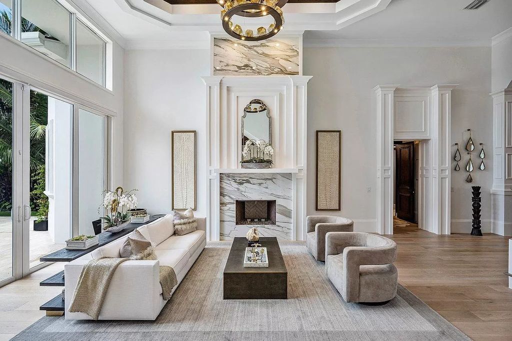 The Waterfront Home in North Palm Beach is a luxurious estate situated in gated Captains Key Community great for entertaining  now available for sale. This home located at 12014 Captains Lndg, North Palm Beach, Florida