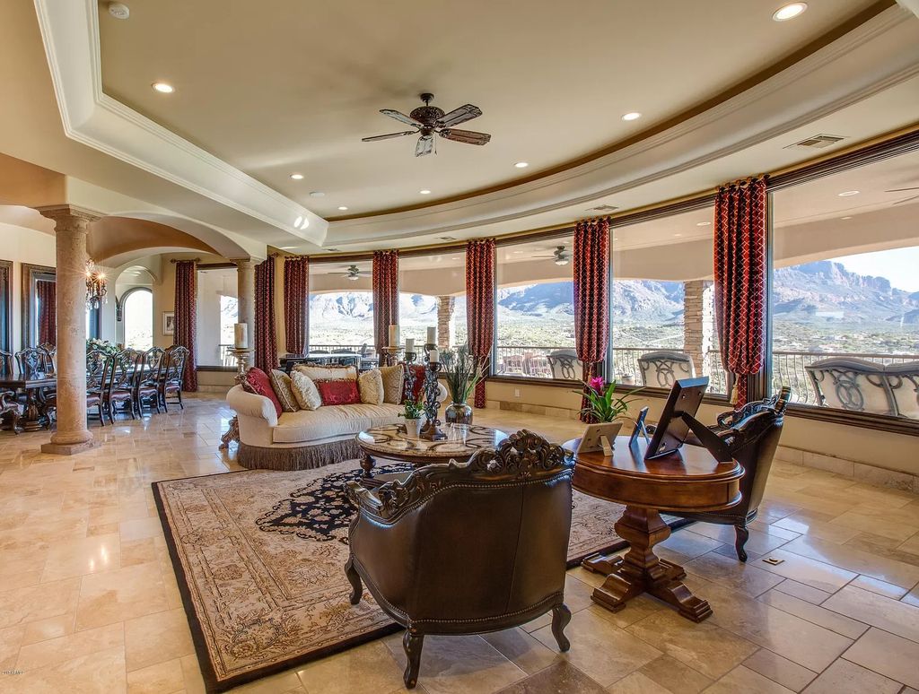 A magnificent Arizona estate has unequaled mountain view asking for 3549 7