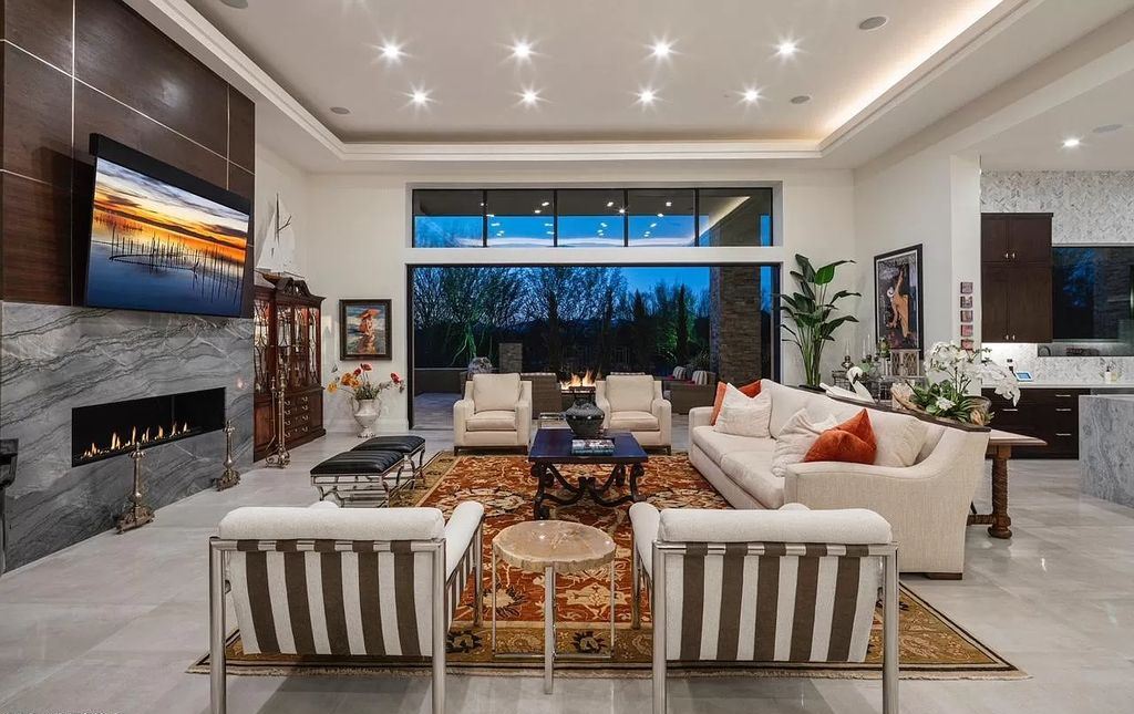 Arizona newly built home at Scottsdale with Pinnacle Peak view listed for 5200000 14