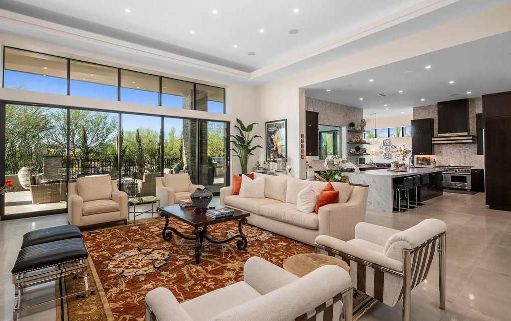 Superb Arizona newly built home at Scottsdale with Pinnacle Peak view listed for $5,200,000