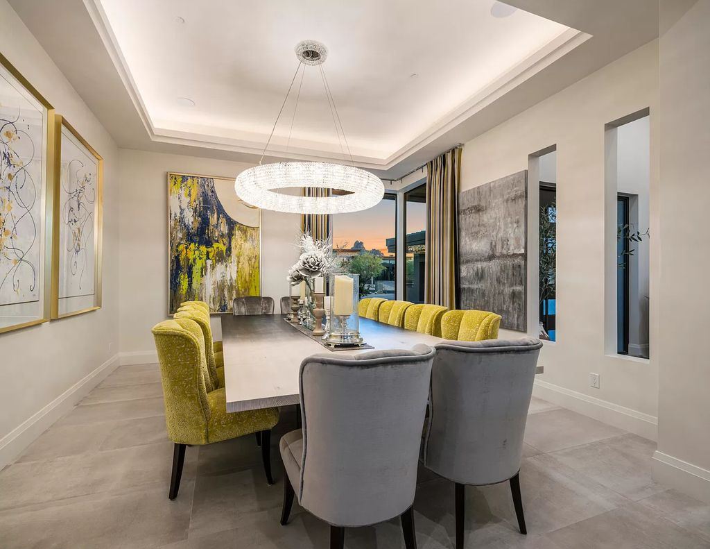 Superb Arizona newly built home at Scottsdale with Pinnacle Peak view listed for $5,200,000