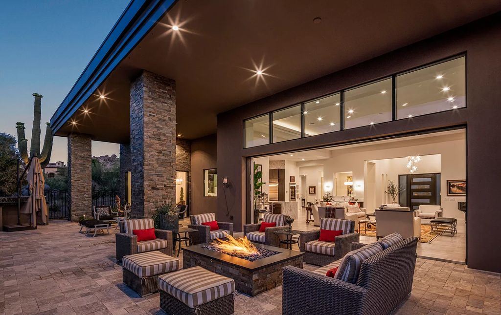 Superb Arizona newly built home at Scottsdale with Pinnacle Peak view listed for $5,200,000
