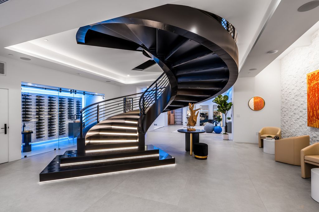 The Home in Los Angeles is an architectural masterpiece and arguably one of the most unique and special properties in LA now available for sale. This home located at 18933 Wells Dr, Tarzana, California