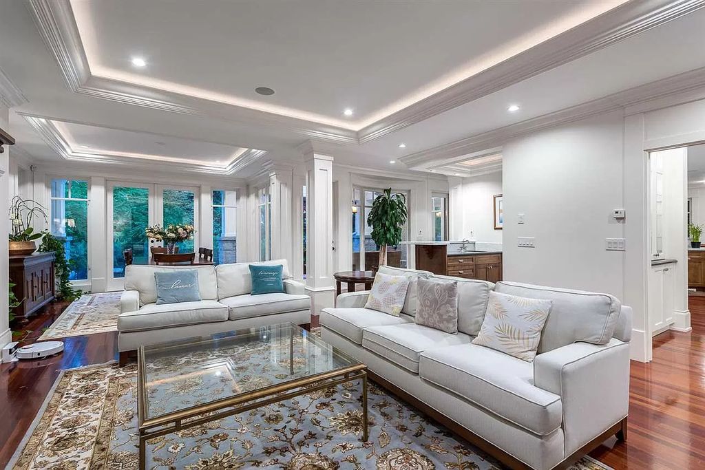 The Breathtaking Gated Altamont Estate is a contemporary custom built family home now available for sale. This home located at 2955 Rosebery Ave, West Vancouver, BC V7V 3A5, Canada