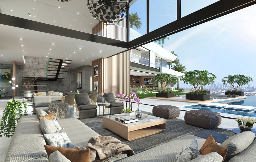 Breathtaking Views Hollywood Hills Home by CLR Design Group 11