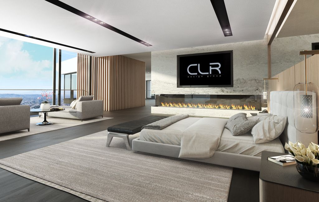 The Hollywood Hills Home is a project perched in the most prestigious location in Los Angeles was conceptualized by CLR Design Group;