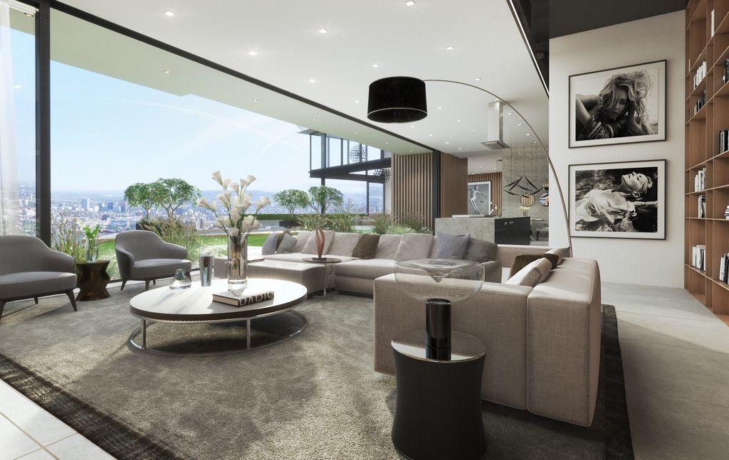 Breathtaking Views Hollywood Hills Home by CLR Design Group 7